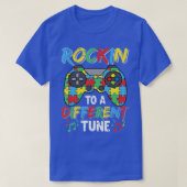Gaming Video Game Rocking zu anderen Tune Autismus T-Shirt (Design vorne)