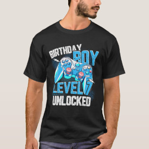 Gaming Vintag 4. Geburtstag Geschenk 4 Jahre Junge T-Shirt