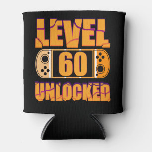 Gaming Vintag 60. Geburtstag Geschenk 60 Jahre alt Dosenkühler