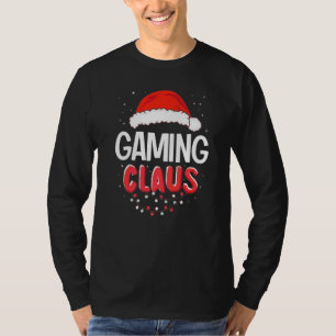 Gaming Weihnachtsmann Weihnachten passendes Kostüm T-Shirt