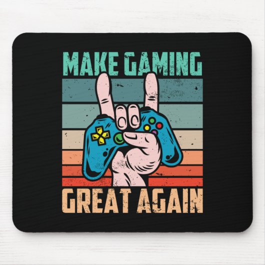 Gaming wieder großartig machen mousepad (Vorne)