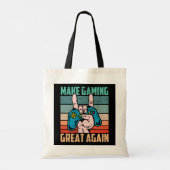 Gaming wieder großartig machen tragetasche (Rückseite)