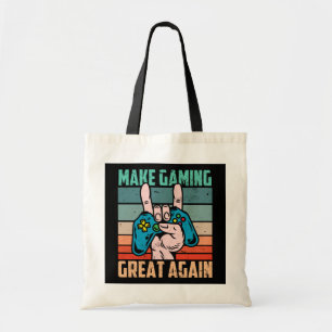 Gaming wieder großartig machen tragetasche