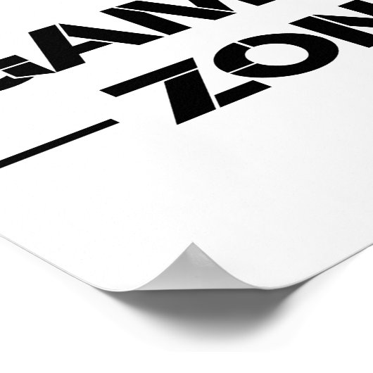 Gaming Zone Poster (Ecke)