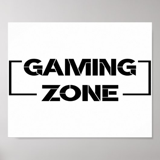 Gaming Zone Poster (Vorne)