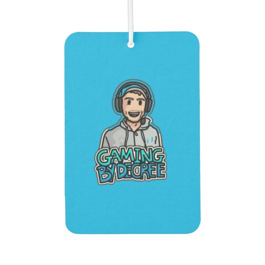 GamingByDecree - Air Freshener Autolufterfrischer (Vorderseite)