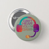 GamingEarphones für Gamer Button (Vorne & Hinten)