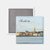 Gamla Stan in Stockholm, Schweden Magnet (Vorderseite/Rückseite)