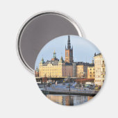Gamla Stan in Stockholm, Schweden Magnet (Vorderseite/Rückseite)