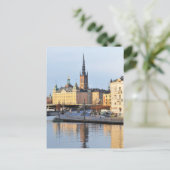 Gamla Stan in Stockholm, Schweden Postkarte (Stehend Vorderseite)