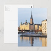 Gamla Stan in Stockholm, Schweden Postkarte (Vorne/Hinten)