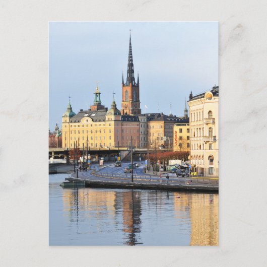 Gamla Stan in Stockholm, Schweden Postkarte (Vorderseite)