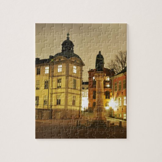 Gamla Stan in Stockholm, Schweden Puzzle (Vertikal)