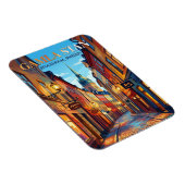 Gamla Stan Schweden Magnet (Rechte Seite)