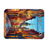 Gamla Stan Schweden Magnet (Horizontal)