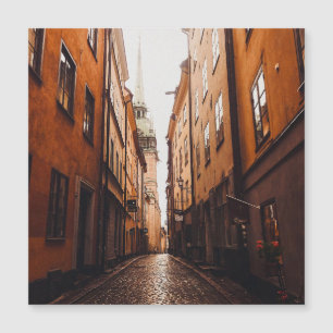 Gamla Stan, Stockholm, Schweden  Magnetkarte