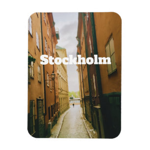 Gamla Stan, Stockholm Souvenir, Retro-Europa Magnet