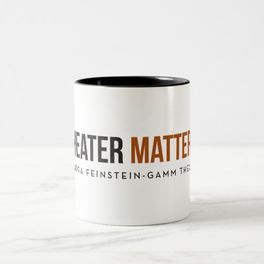 Gamm Theater - Theater-Angelegenheiten - Tasse (Mittel)