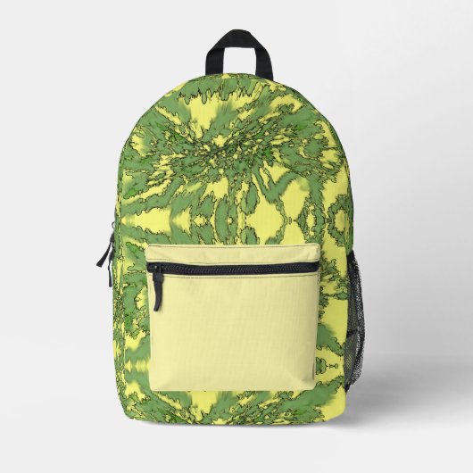 Gamma Burst Bedruckter Rucksack (Vorderseite)