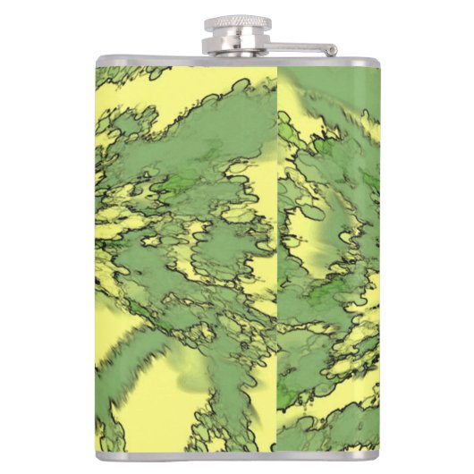 Gamma Burst Flachmann (Rückseite)