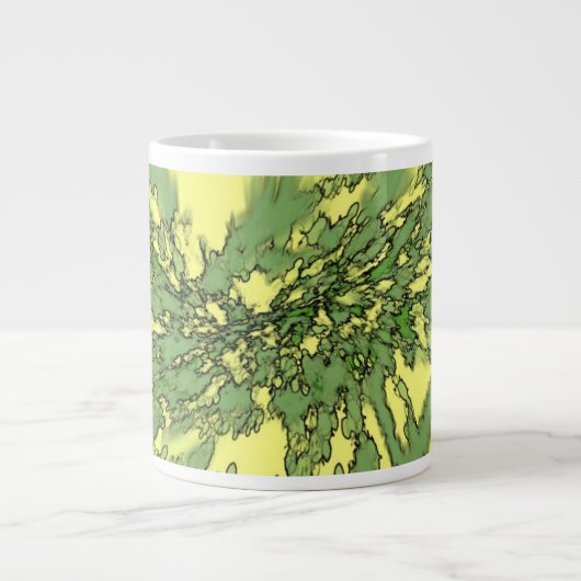 Gamma Burst Jumbo-Tasse (Vorderseite)