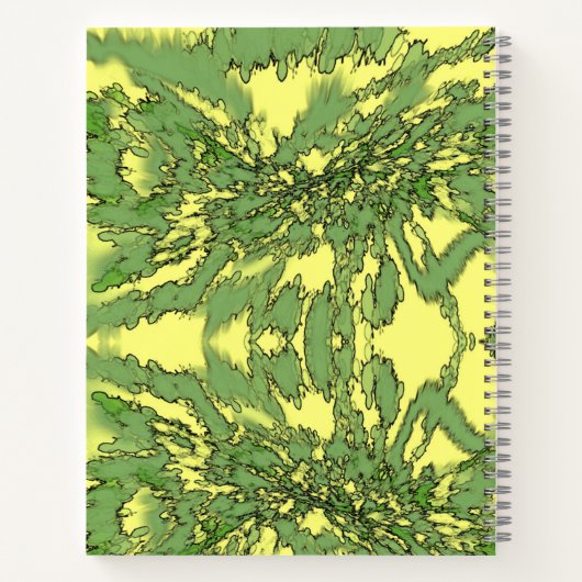 Gamma Burst Notizblock (Rückseite)