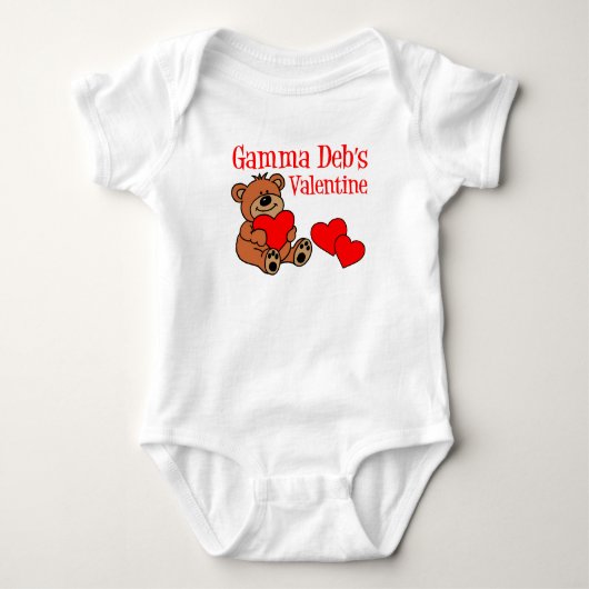 Gamma Deb Custom Order Baby Bodysuit Baby Strampler (Vorderseite)
