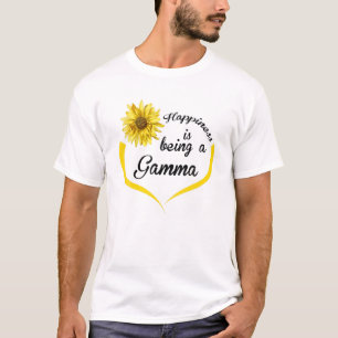 Gamma-Geschenk: Glück ist ein Gamma T-Shirt