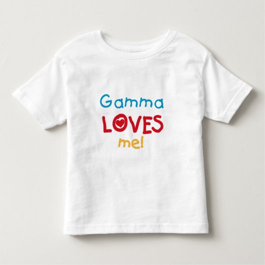 Gamma Lieben Me T - Shirt und Geschenke (Vorderseite)