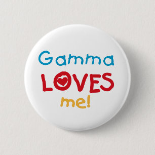 Gamma Lieben Me T - Shirt und Geschenke Button