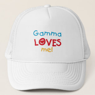 Gamma Lieben Me T - Shirt und Geschenke Truckerkappe