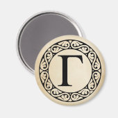 Gamma Magnet (Vorderseite/Rückseite)