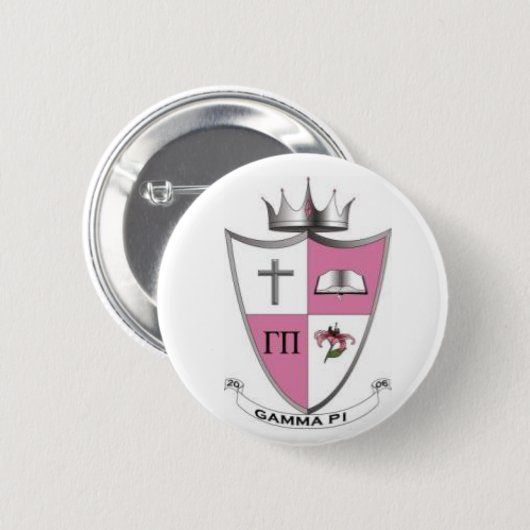 Gamma-PU-Wappen-Button Button (Vorne & Hinten)