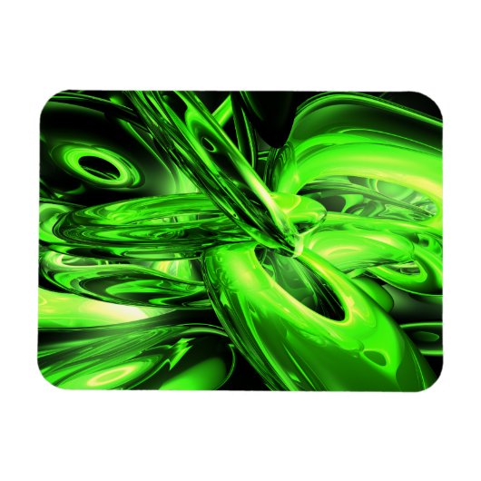 Gamma Radiation Abstrakt Large Magnet (Horizontal)