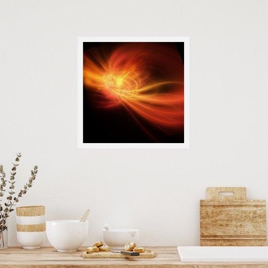 GAMMA RAY BURST DRINT POSTER (Küche)