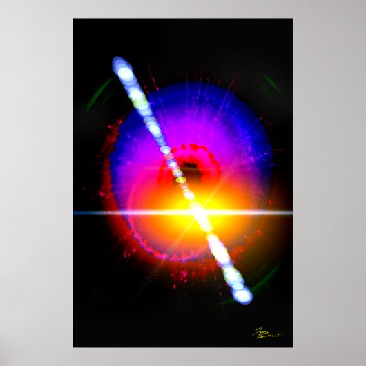 Gamma Ray Burst Poster (Vorne)