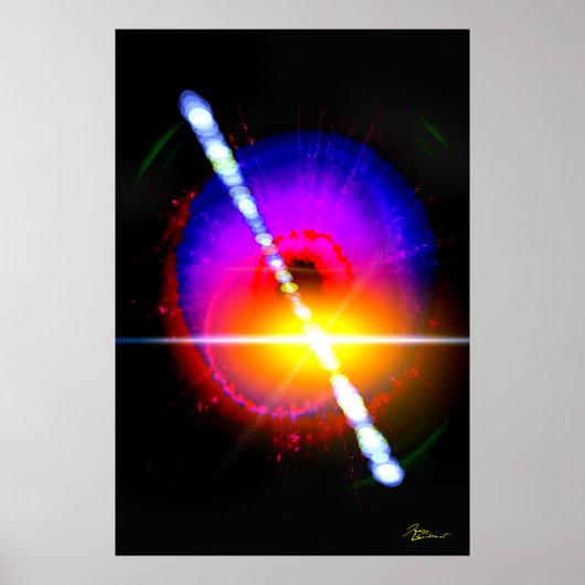 Gamma Ray Burst Poster (Vorne)