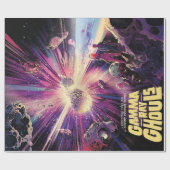 Gamma Ray Burst Pulsars Kilonova Kosmische Kollisi Geschenkpapier (Flach)