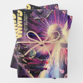 Gamma Ray Burst Pulsars Kilonova Kosmische Kollisi Geschenkpapier Set (Beispiel)