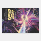 Gamma Ray Burst Pulsars Kilonova Kosmische Kollisi Geschenkpapier Set (Vorderseite)
