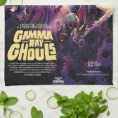 Gamma Ray Burst Pulsars Kilonova Kosmische Kollisi Geschirrtuch (Gefaltet)