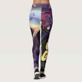 Gamma Ray Burst Pulsars Kilonova Kosmische Kollisi Leggings (Rückseite)