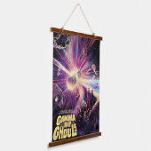 Gamma Ray Burst Pulsars Kilonova Kosmische Kollisi Wandteppich Mit Holzrahmen (Gewinkelt)