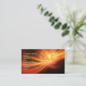 Gamma Ray Burst Visitenkarte (Stehend Vorderseite)