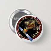 Gamma-ray Large Area Space Telescope (GLAST) Button (Vorne & Hinten)