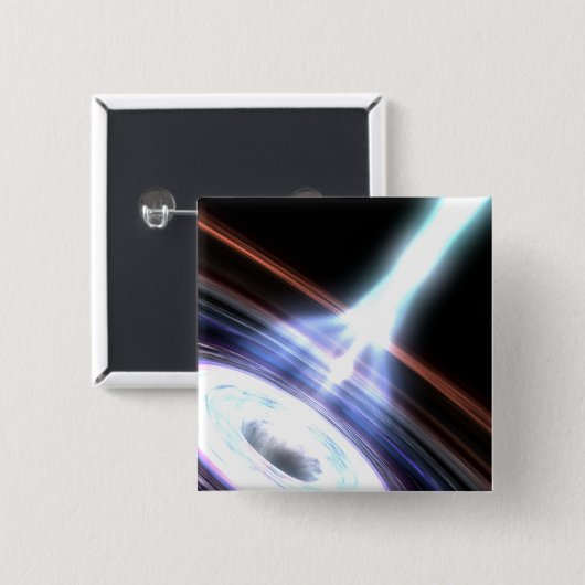 Gamma Rays in Galactic Nuclei 2 Button (Vorne & Hinten)