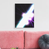 Gamma Rays in Galactic Nuclei 3 Leinwanddruck (Insitu (Wohnzimmer))