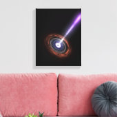 Gamma Rays in galaktischer Nuclei Leinwanddruck (Insitu (Wohnzimmer))