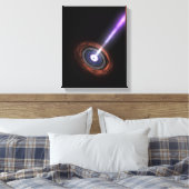 Gamma Rays in galaktischer Nuclei Leinwanddruck (Insitu (Schlafzimmer))