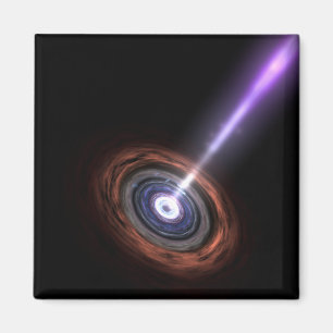 Gamma Rays in galaktischer Nuclei Magnet